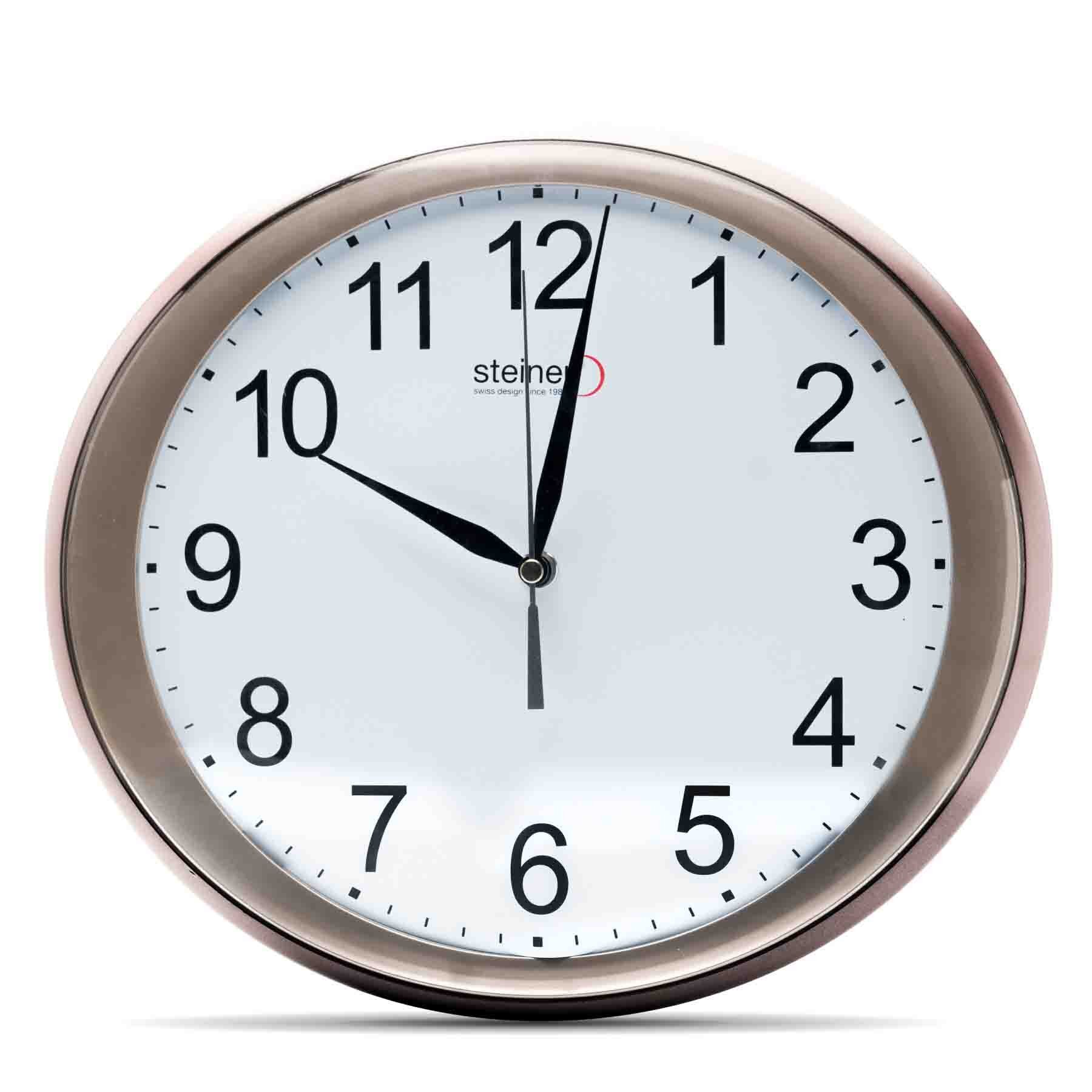 Reloj de Pared Análogo Café Steiner