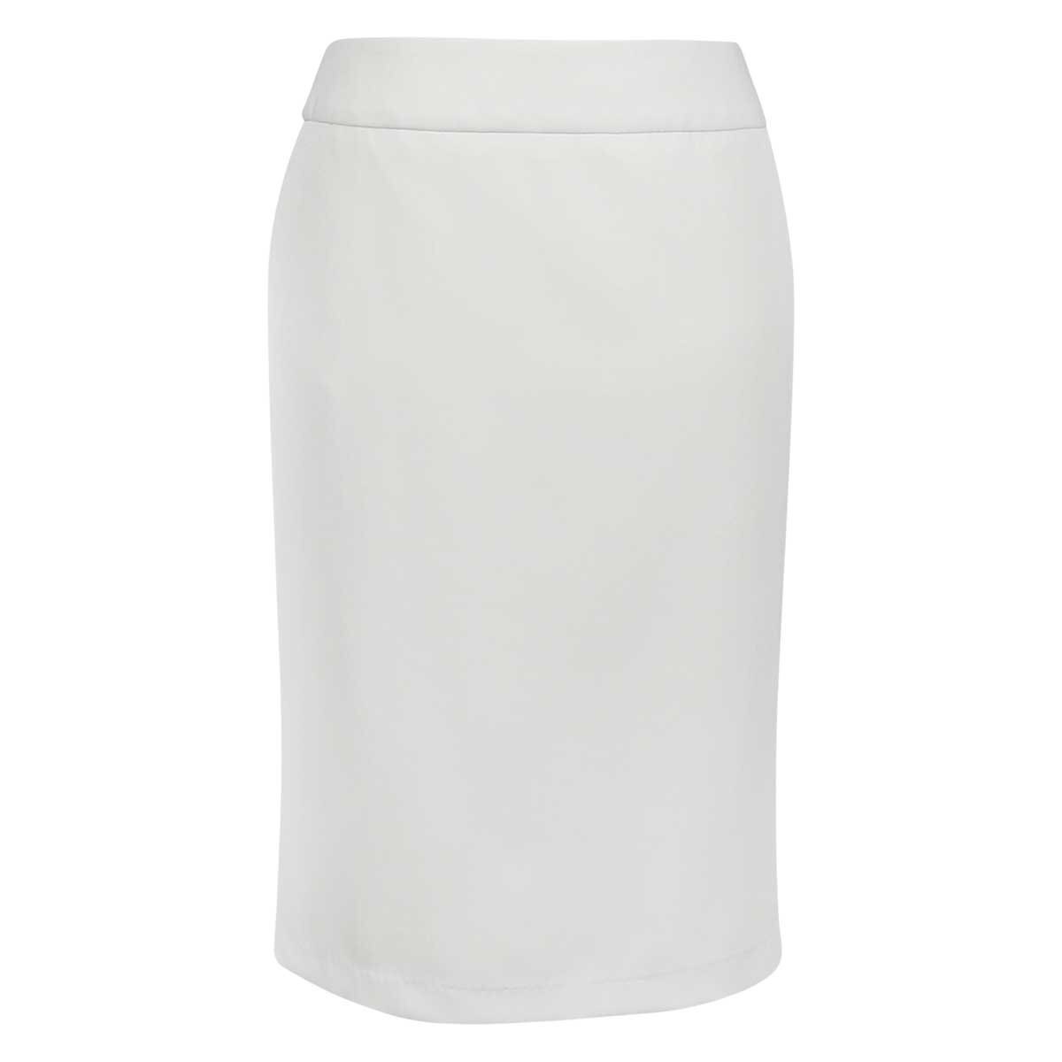 Falda Corta, Corte Recta Liso Office Cool