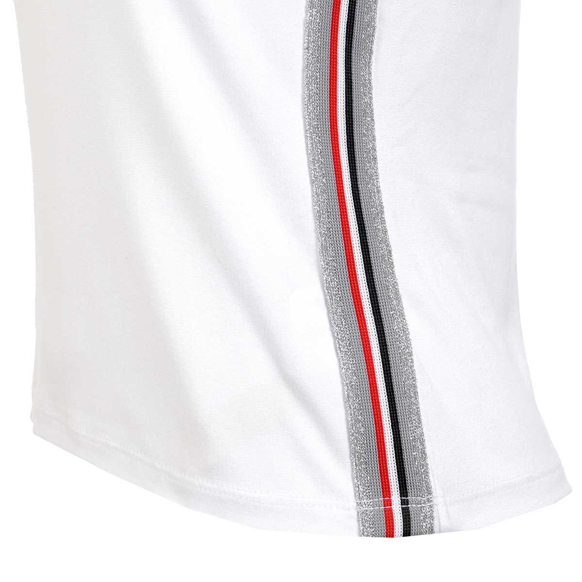 Playera Manga Corta con Cintas Beverly Hills