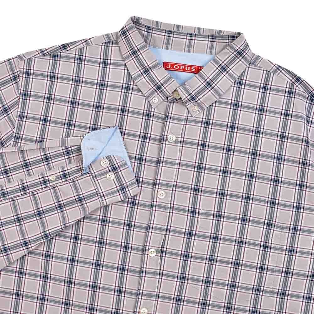 Camisa Manga Larga a Cuadros J. Opus