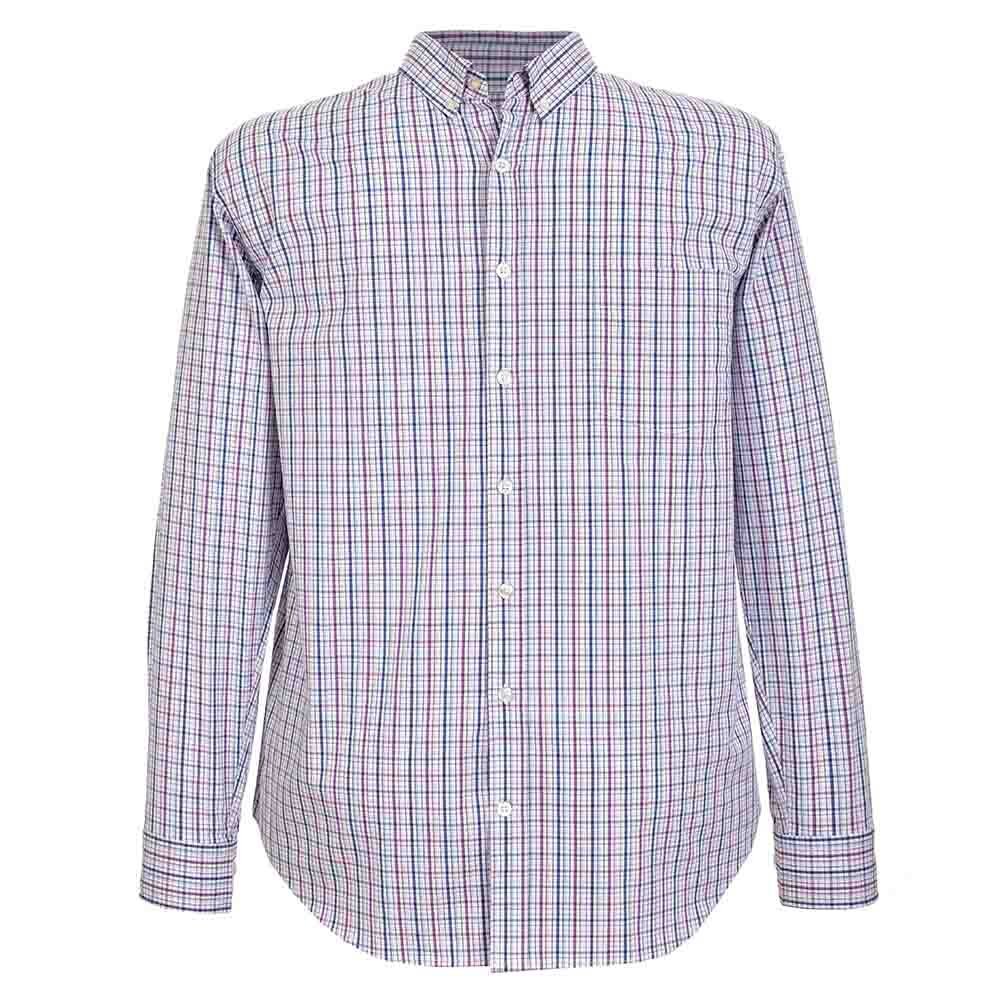 Camisa Manga Larga a Cuadros J. Opus