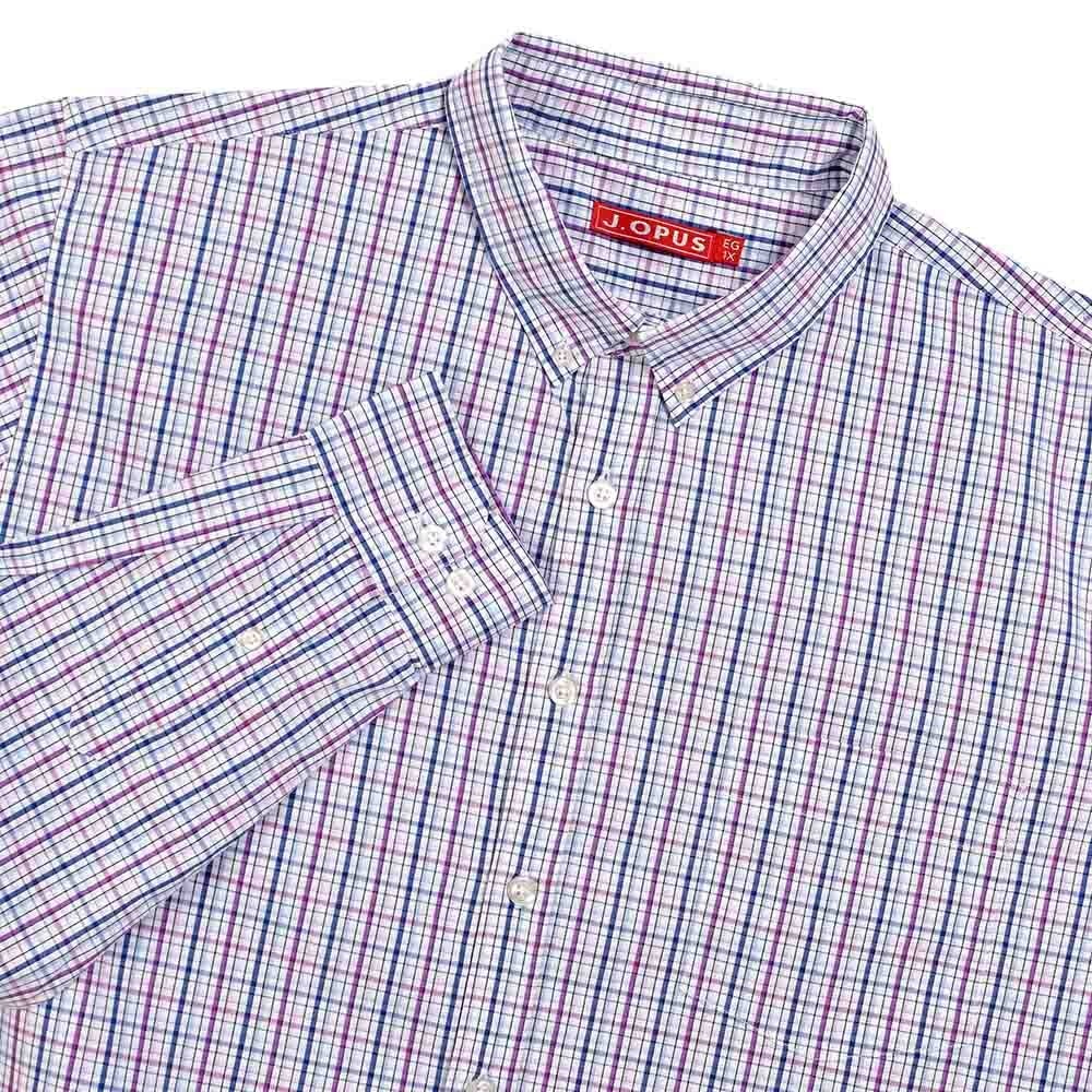 Camisa Manga Larga a Cuadros J. Opus