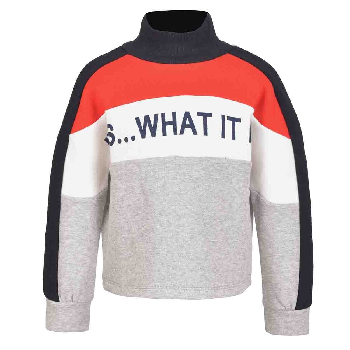 Sudadera con Bloque de Colores Fukka