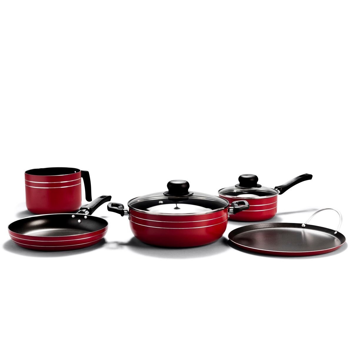 Batería Rubí Roja 7 Piezas Lamex