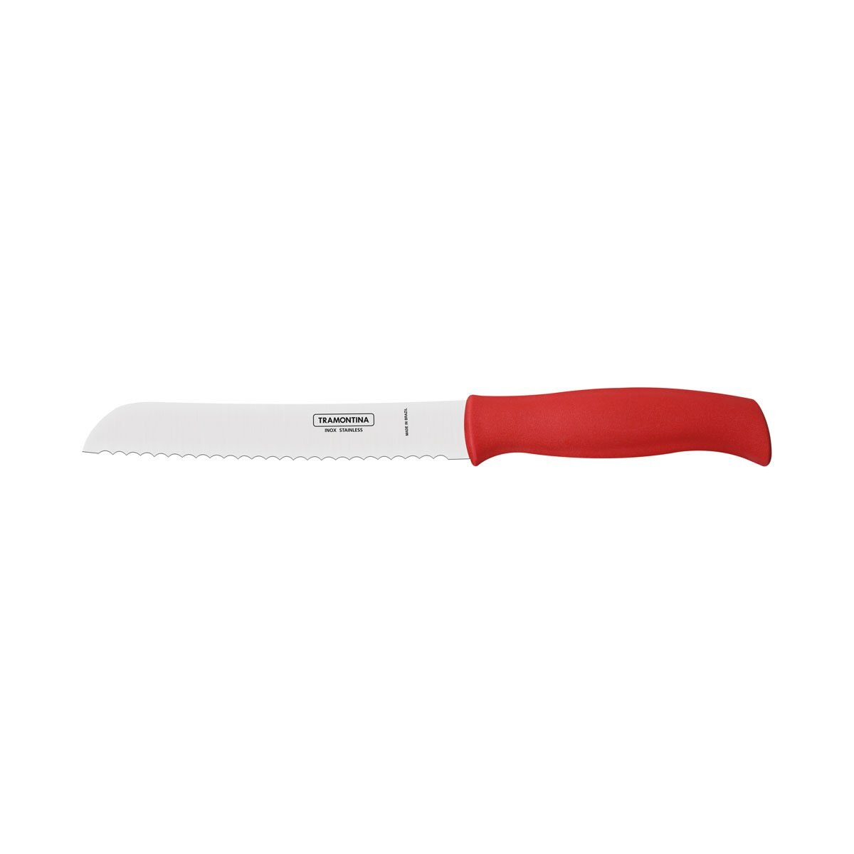 Cuchillo para Pan 7 Rojo Soft Tramontina