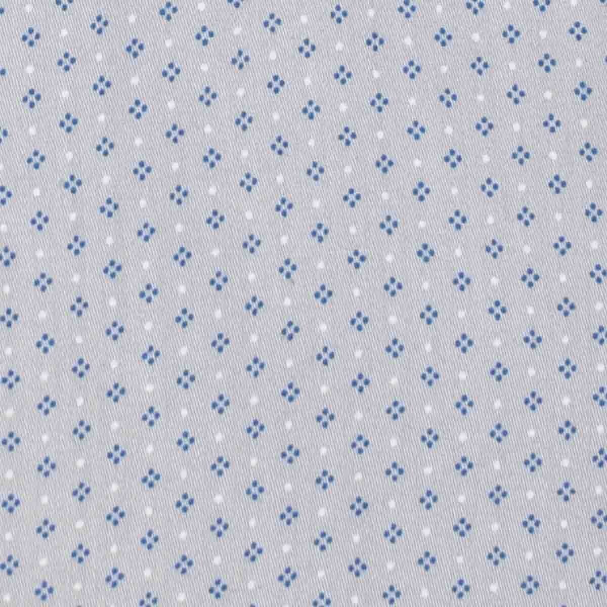 Camisa Manga Larga Gris Maquinilla John Henry para Caballero