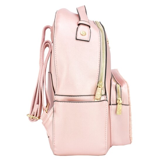 backpack mini women Emma & Chloe Mini Travel Backpack Purse for Women, Travel and Commuting in  Midnight Black