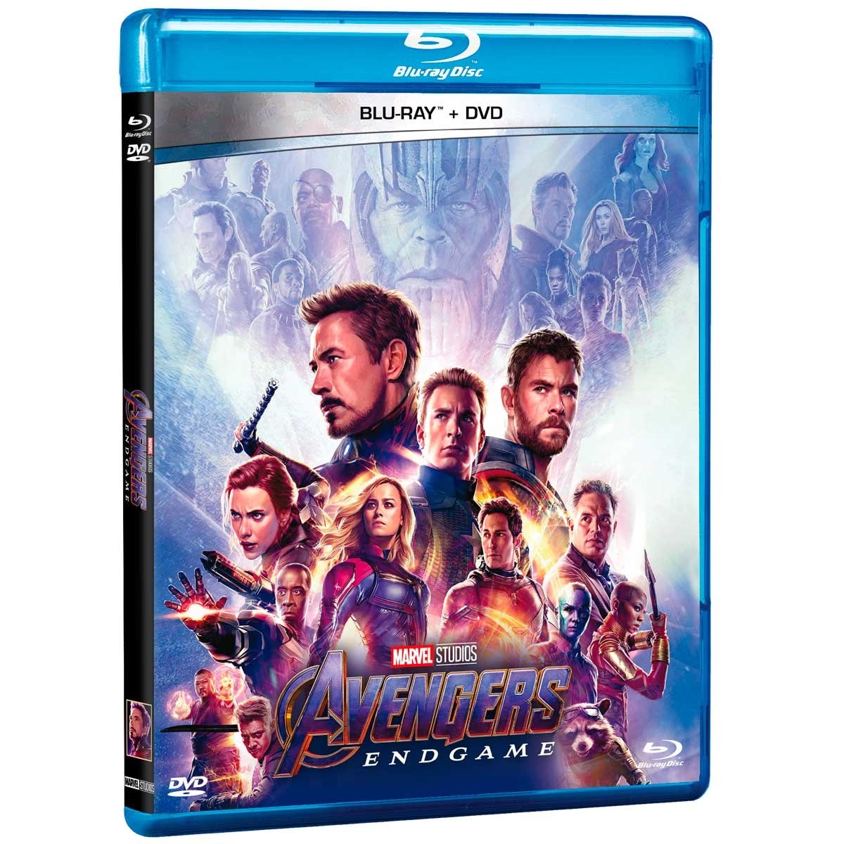 Blu Ray + Dvd Avengers End Game. 