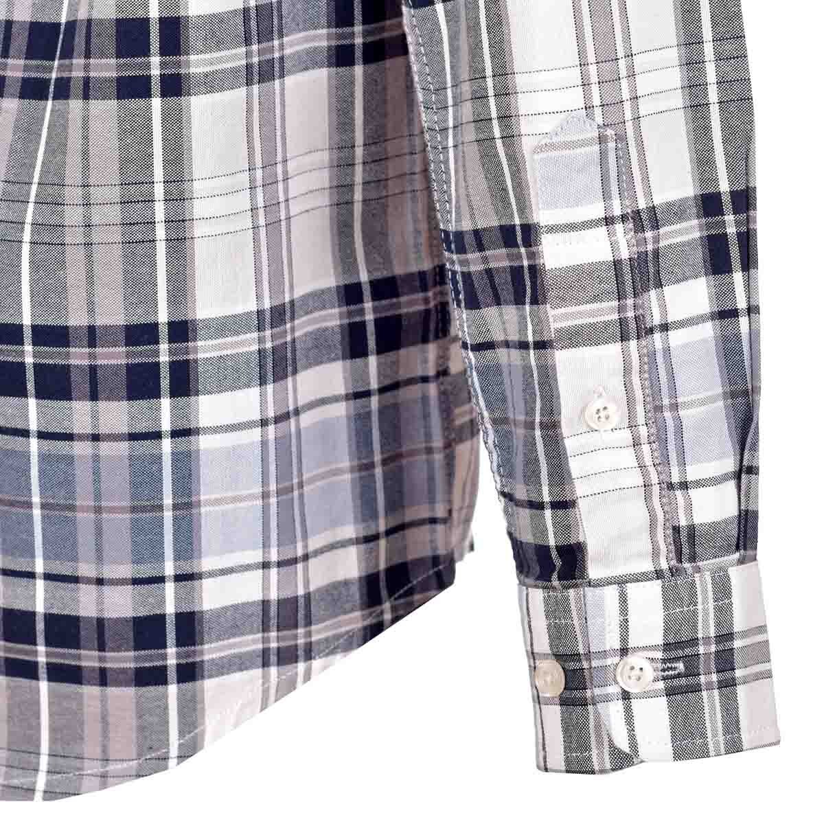 Camisa Manga Larga a Cuadros Fukka para Niño