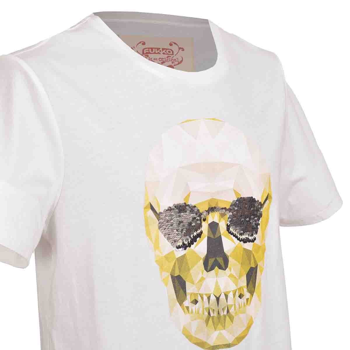 Playera con Detalles en Lentejuela Fukka para Caballero