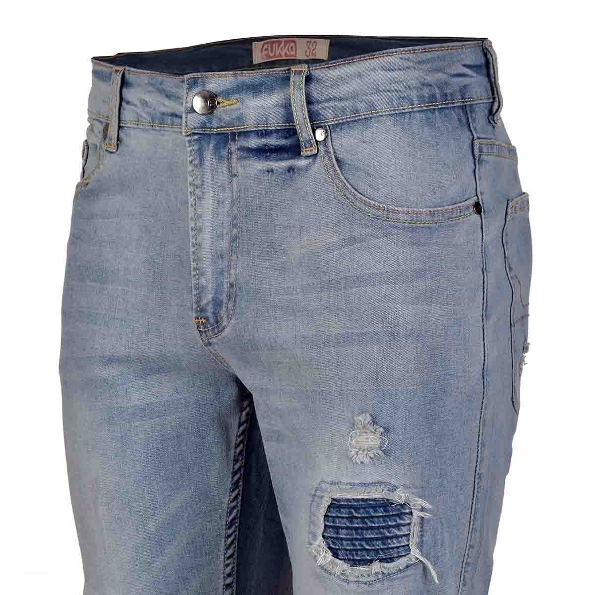 Jeans Rasgados Fukka para Caballero