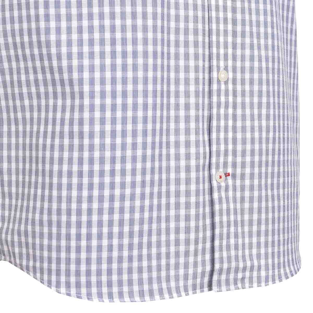 Camisa Manga Corta Azul Polo Club