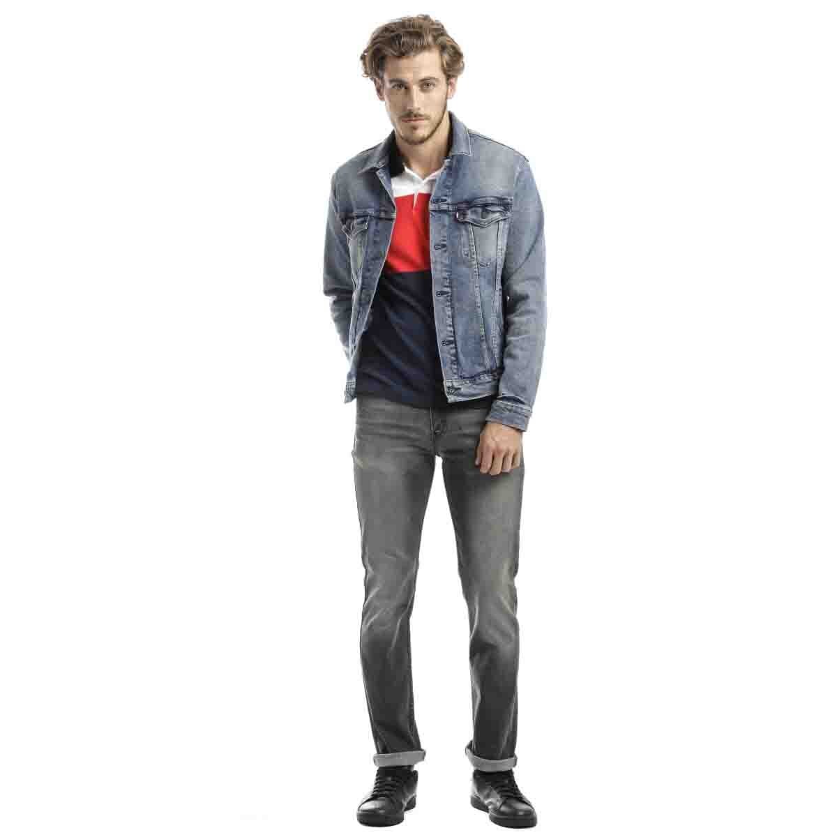 Jeans Slim Corte a la Cadera Levi's para Caballero
