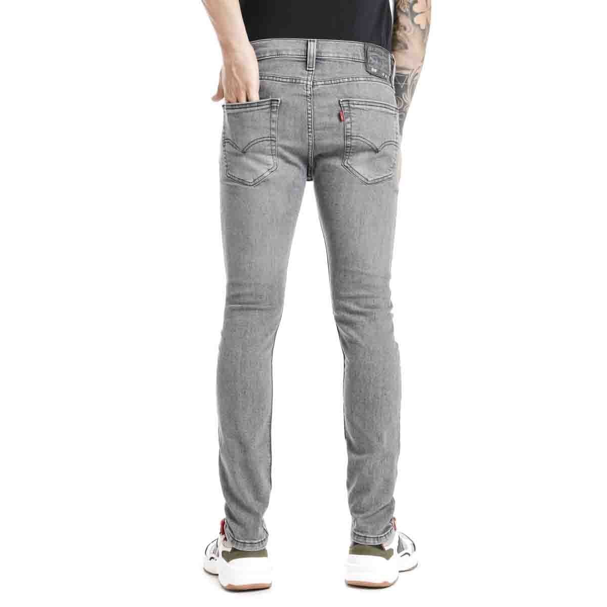 Jeans Super Skinny Corte a la Cadera Levi's para Caballero