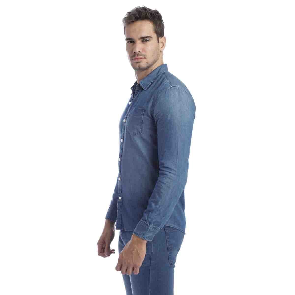 Camisa Manga Larga Corte Slim Levi\'s para Caballero