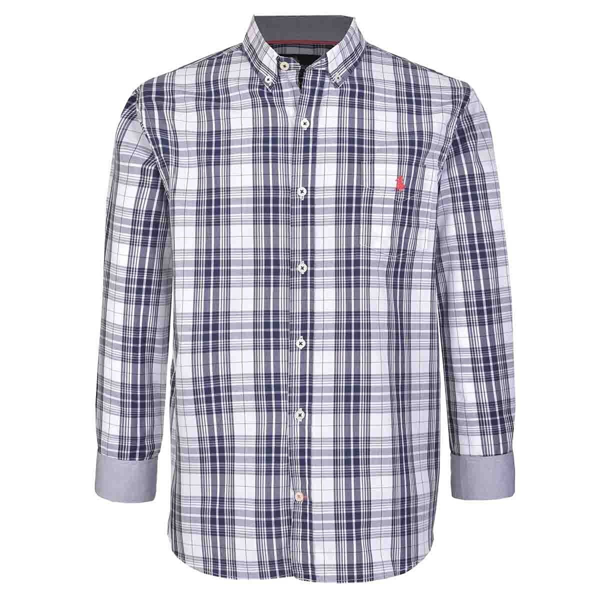 Camisa a Cuadros Marino Polo Club
