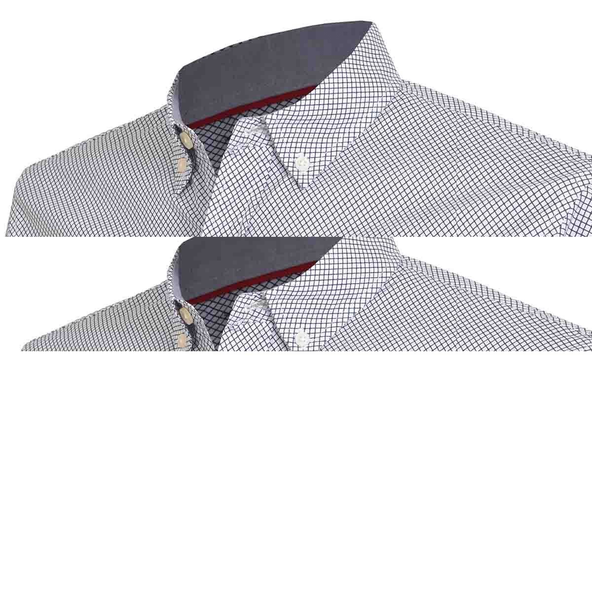 Camisa Manga Larga Azul Polo Club