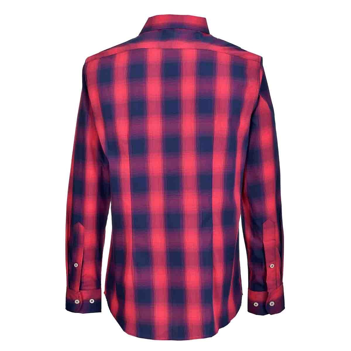 Camisa Manga Larga Slim Fit Rojo Polo Club