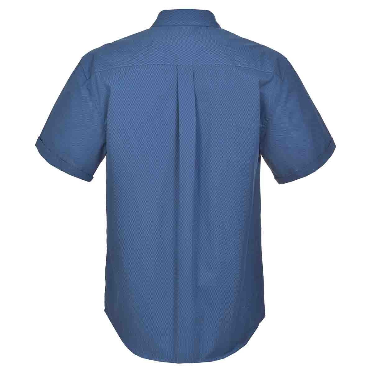 Camisa Manga Corta Estampada Azul Polo Club