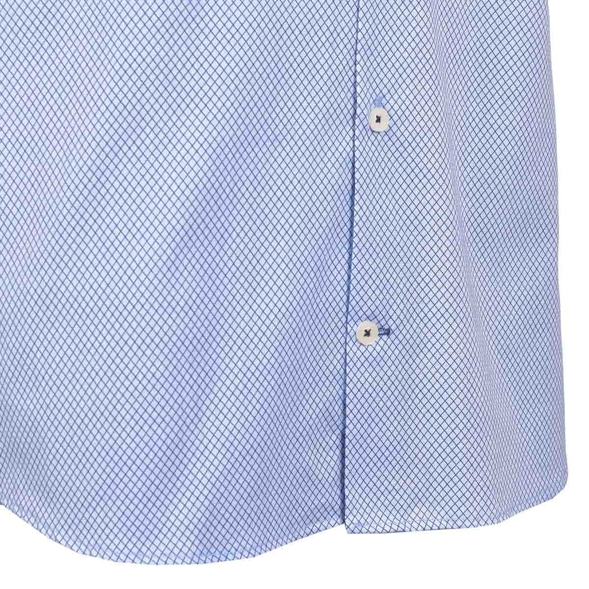Camisa Manga Corta Azul Polo Club