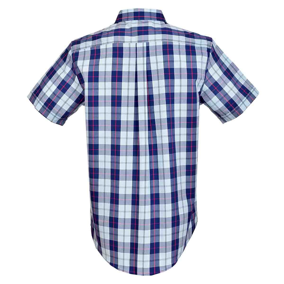 Camisa Manga Corta Azul Polo Club para Caballero