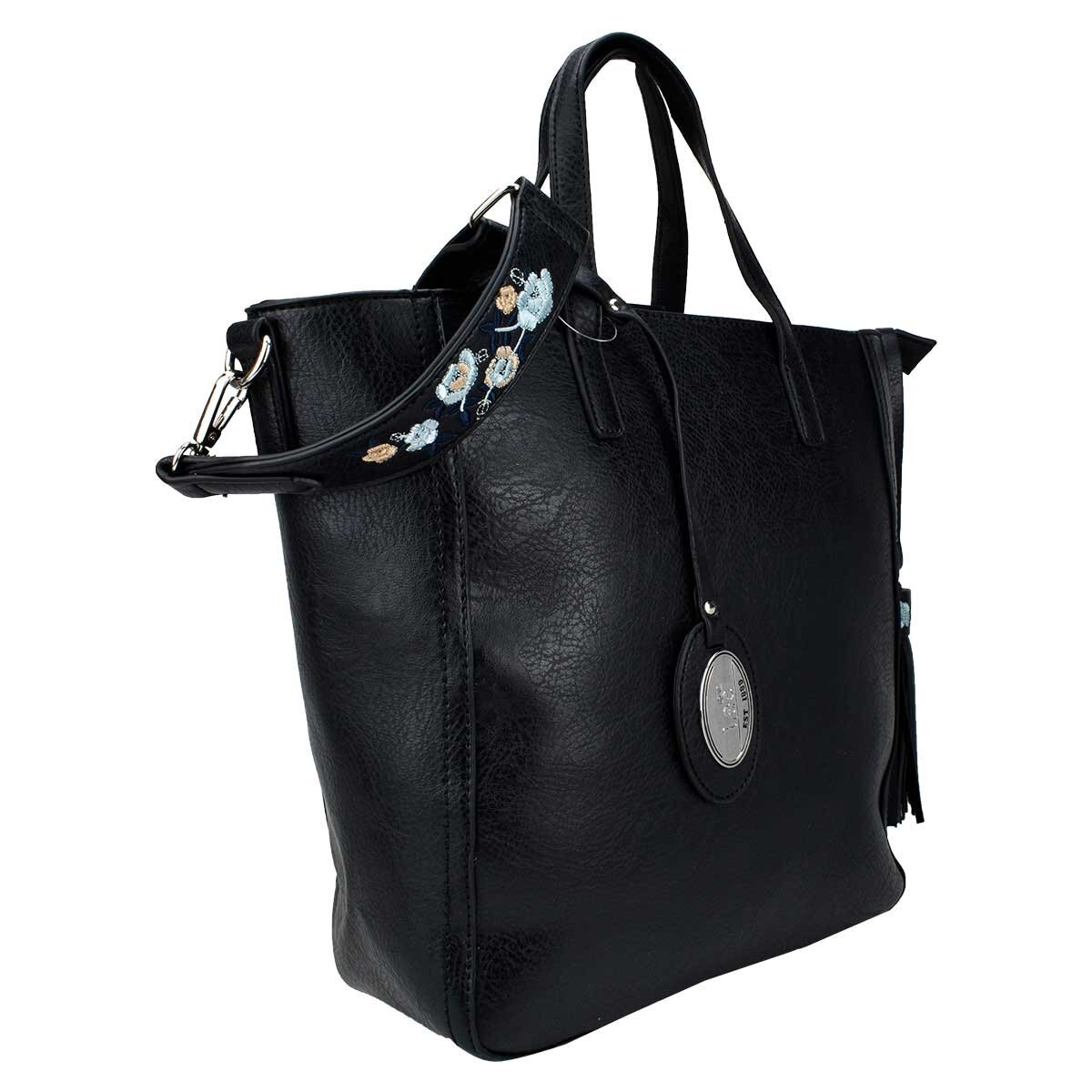Bolso Tote Negro Lee