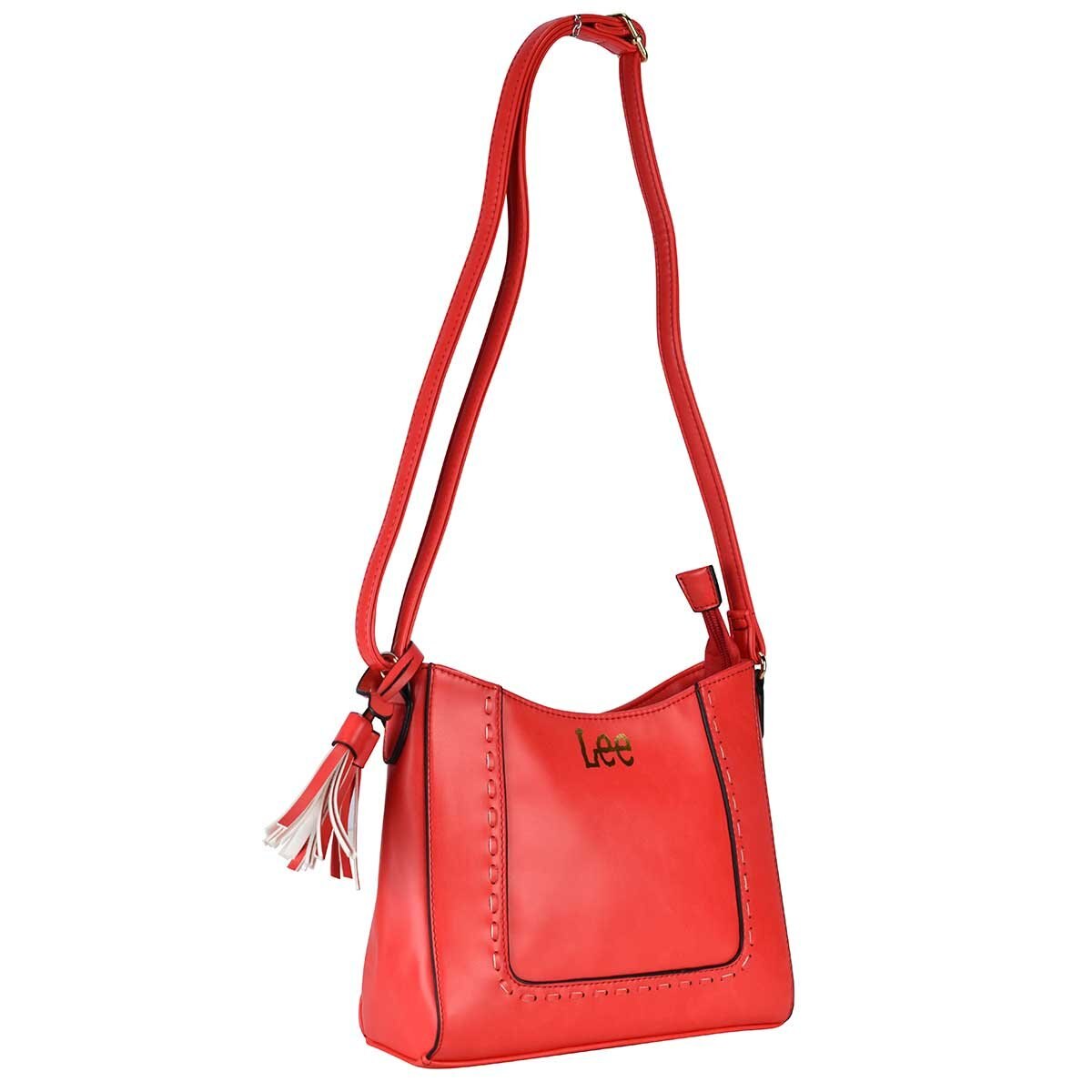 Bolso Shoulder Rojo Lee