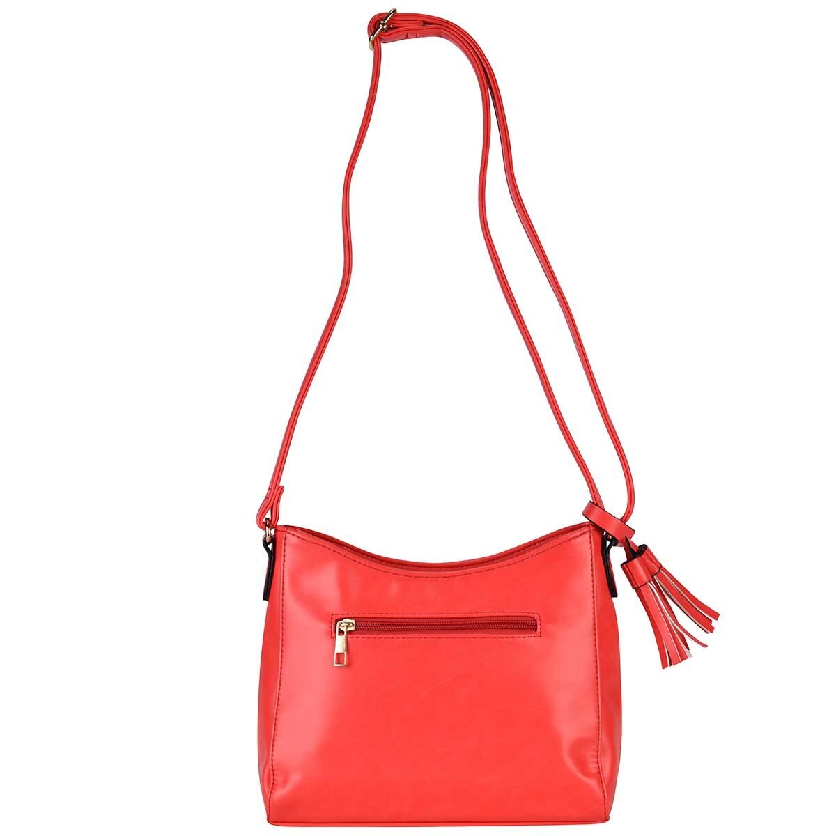 Bolso Shoulder Rojo Lee