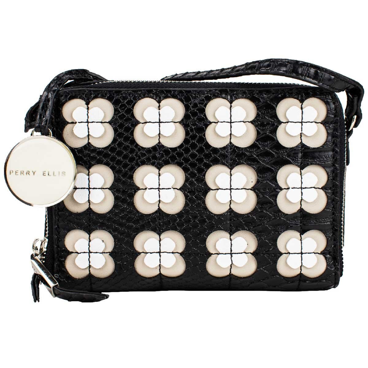 Bolso Crossbody Negro Perry Ellis