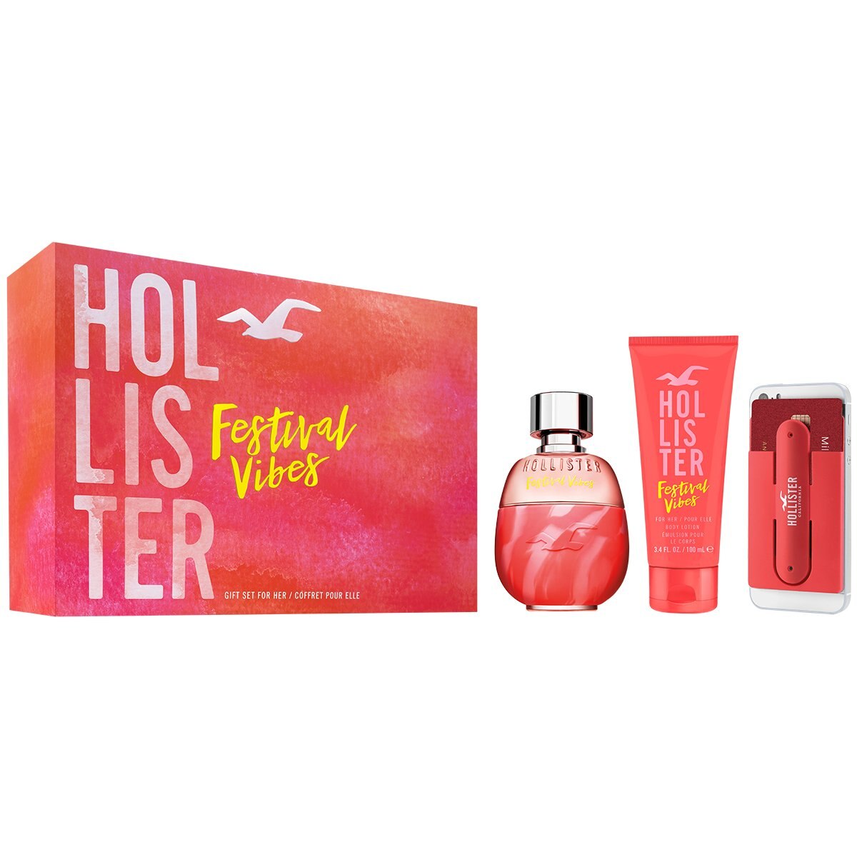 Estuche para Dama Hollister Festival Vibes For Her Edp 100 Ml