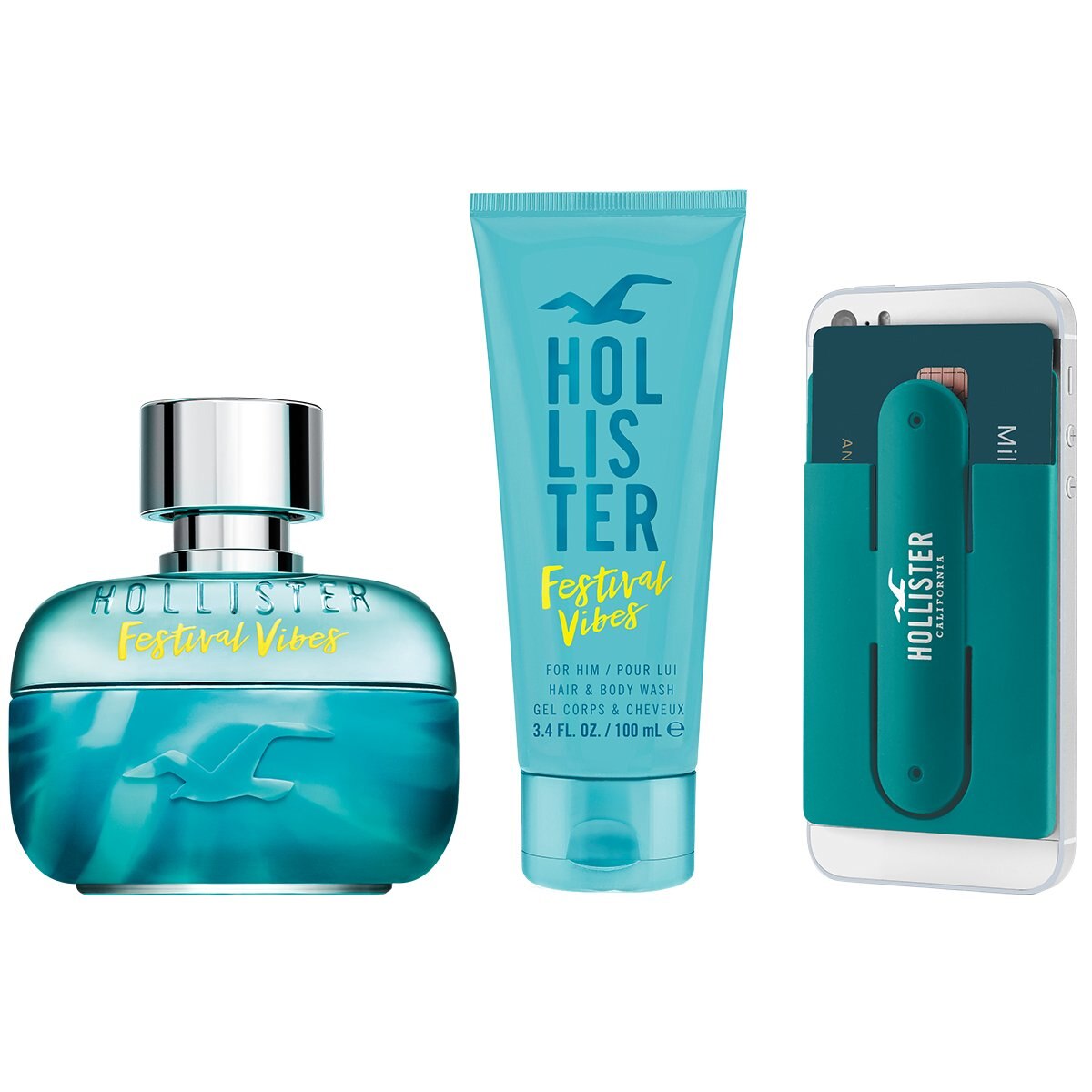Estuche para Caballero Hollister Festival For Him Edt 100 Ml