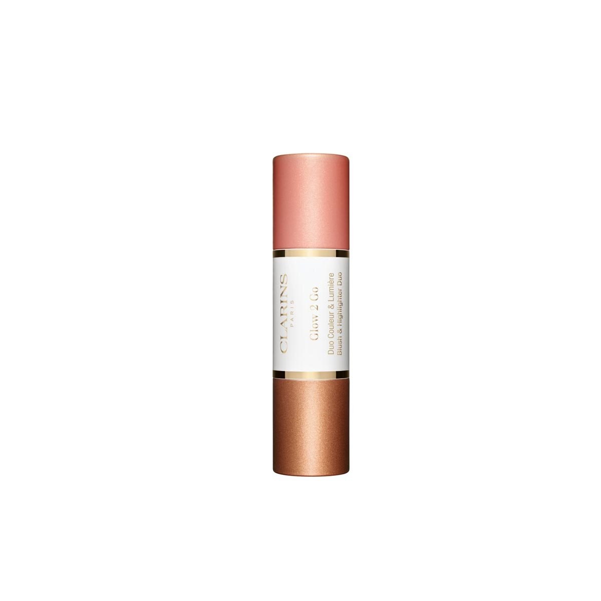 Blush e Iluminador Clarins Glow 2 Go 02