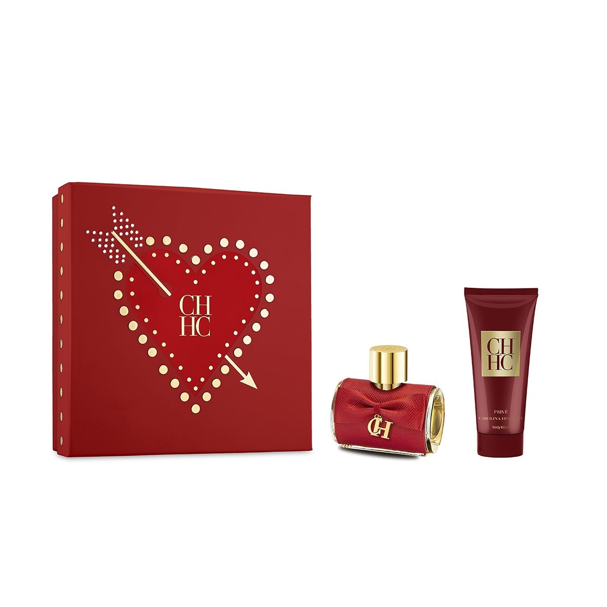 Estuche para Dama Carolina Herrera, Cht Privé Edt 80Ml + Bodylotion 100Ml