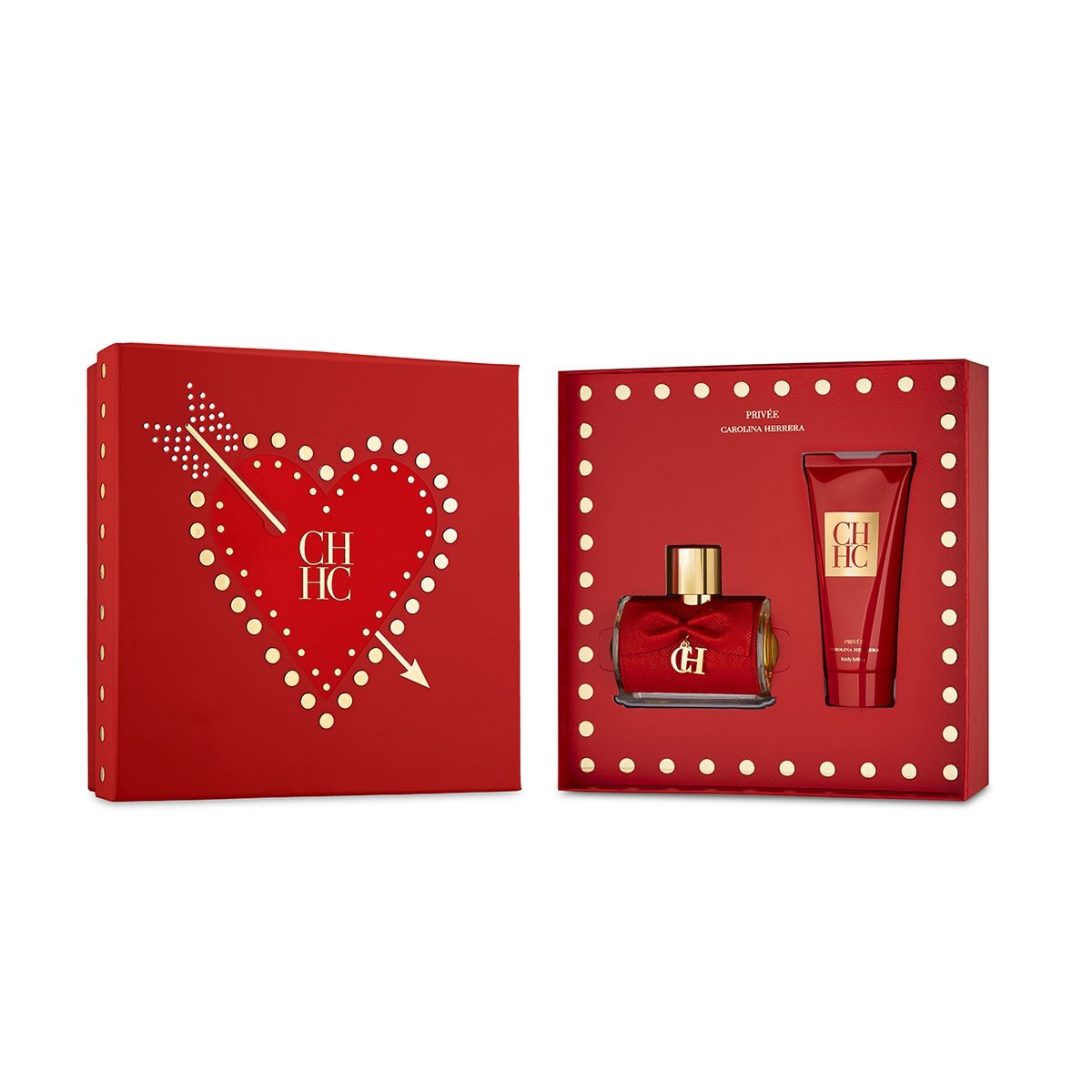 Estuche para Dama Carolina Herrera, Cht Privé Edt 80Ml + Bodylotion 100Ml