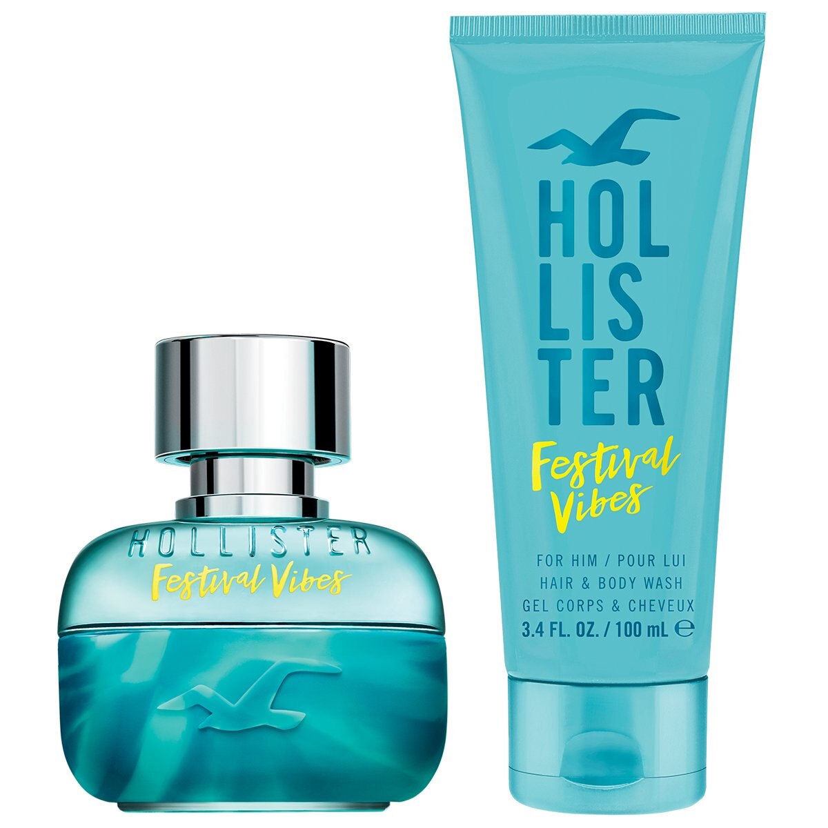 Estuche para Caballero Hollister Festival For Him Edt 50 Ml
