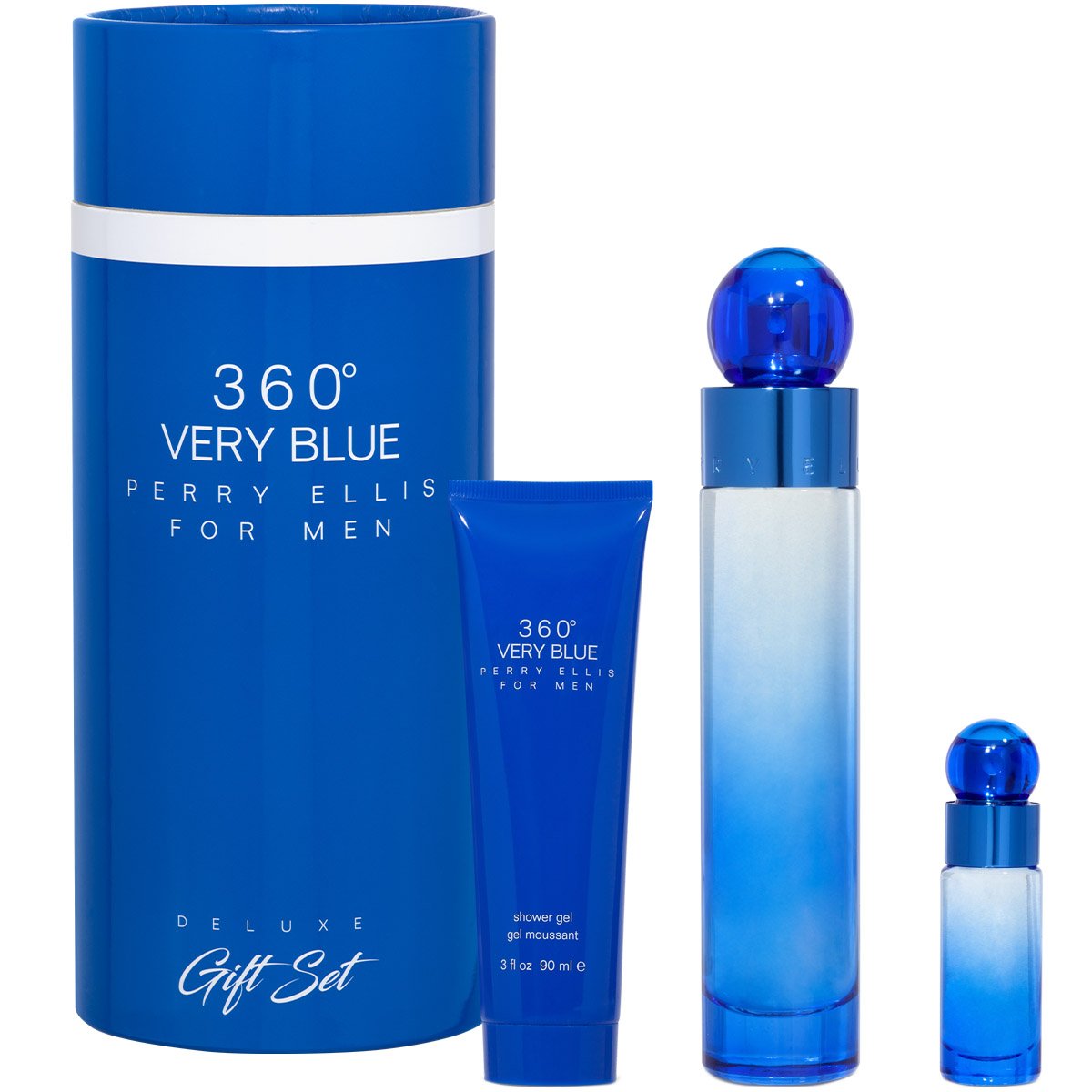 Estuche para Caballero Perry Ellis 360 Very Blue Edt 100 Ml