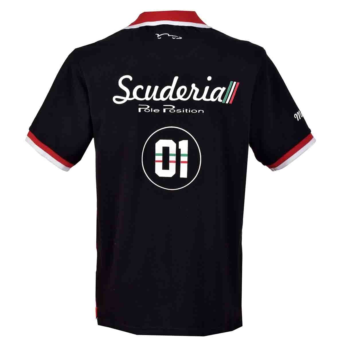 Playera Rojo Combinado Pole Position