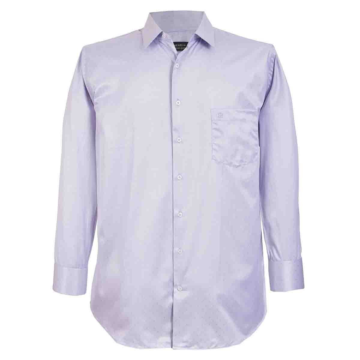 Camisa Manga Larga Maquinilla con Puntos John Henry