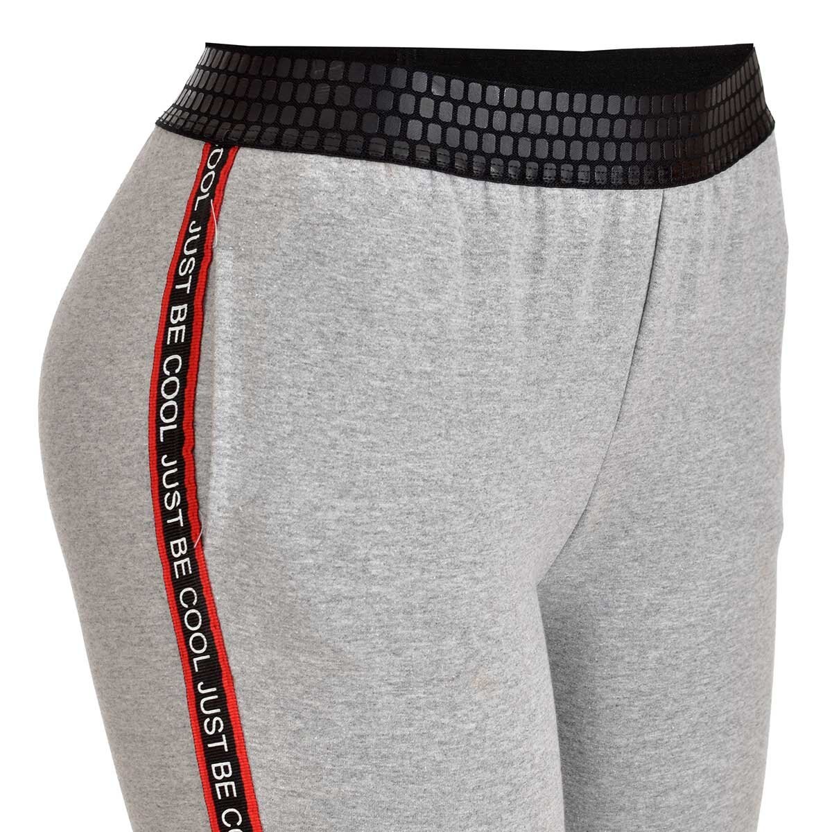 Pantalón Jogger Felpa con Cintas Beverly Hills