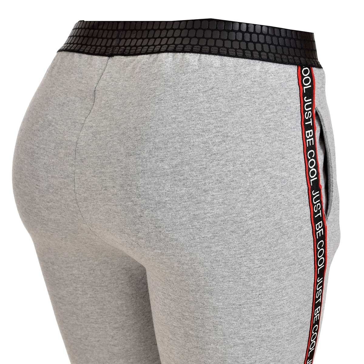 Pantalón Jogger Felpa con Cintas Beverly Hills