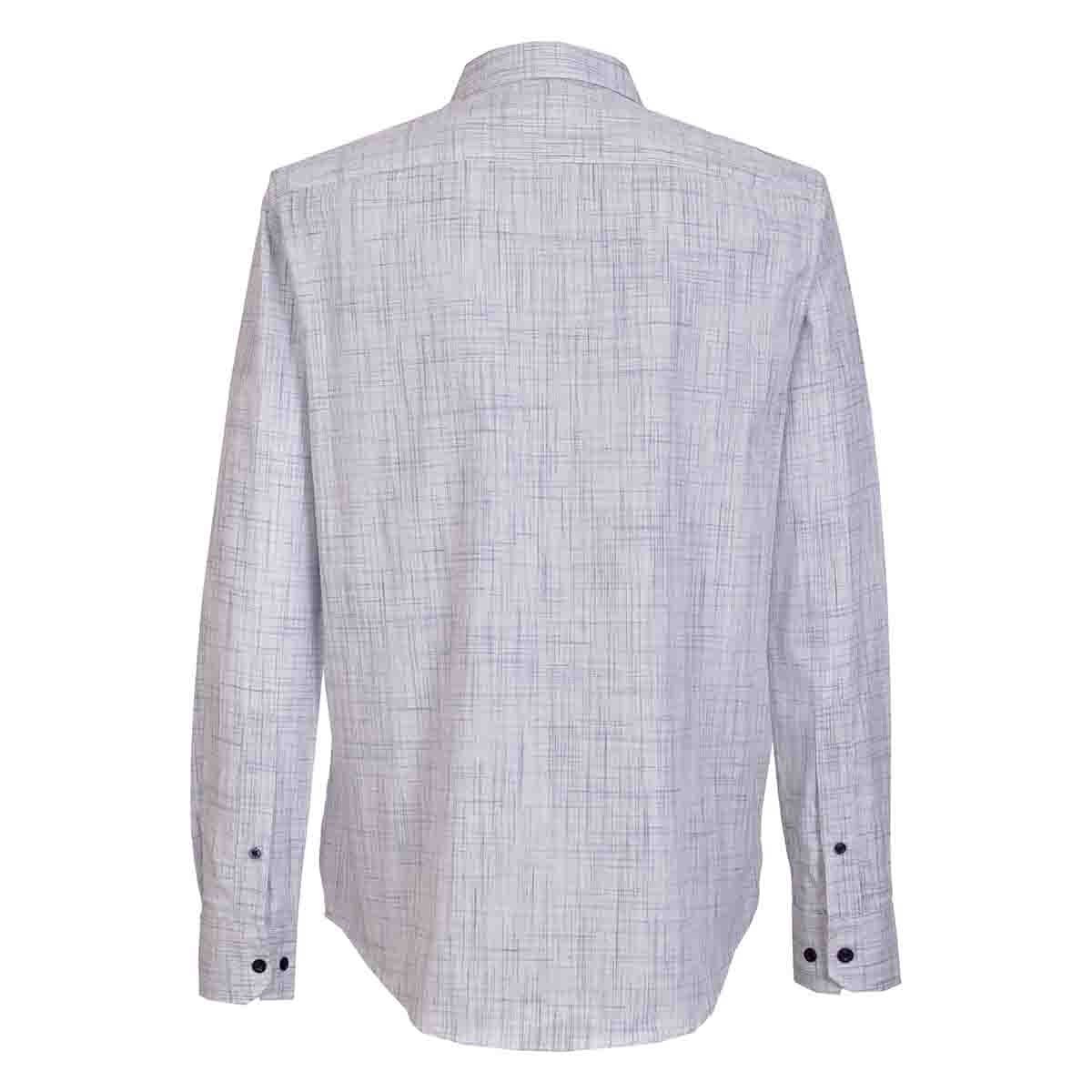 Camisa Manga Larga Gris Polo Club