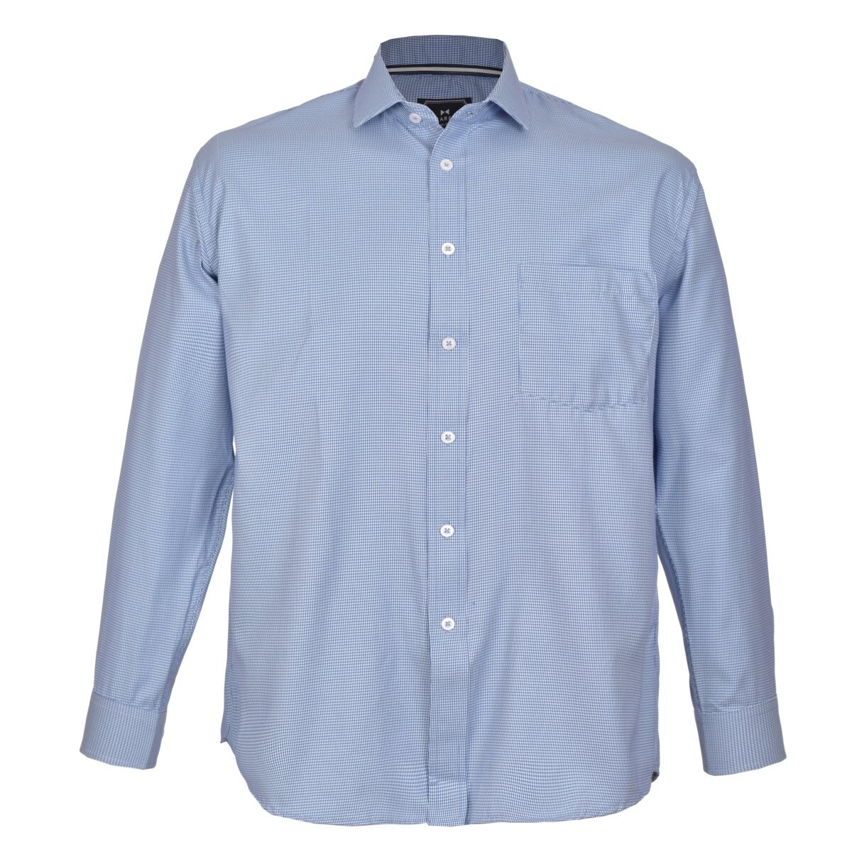 Camisa de Vestir Azul Vasarelli