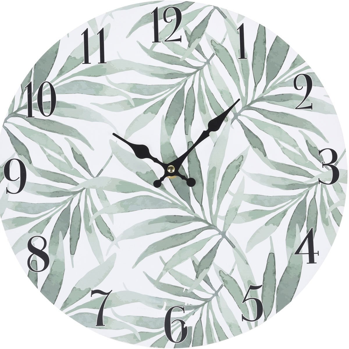Reloj Pared Mdf 33 Cm Hojas 3
