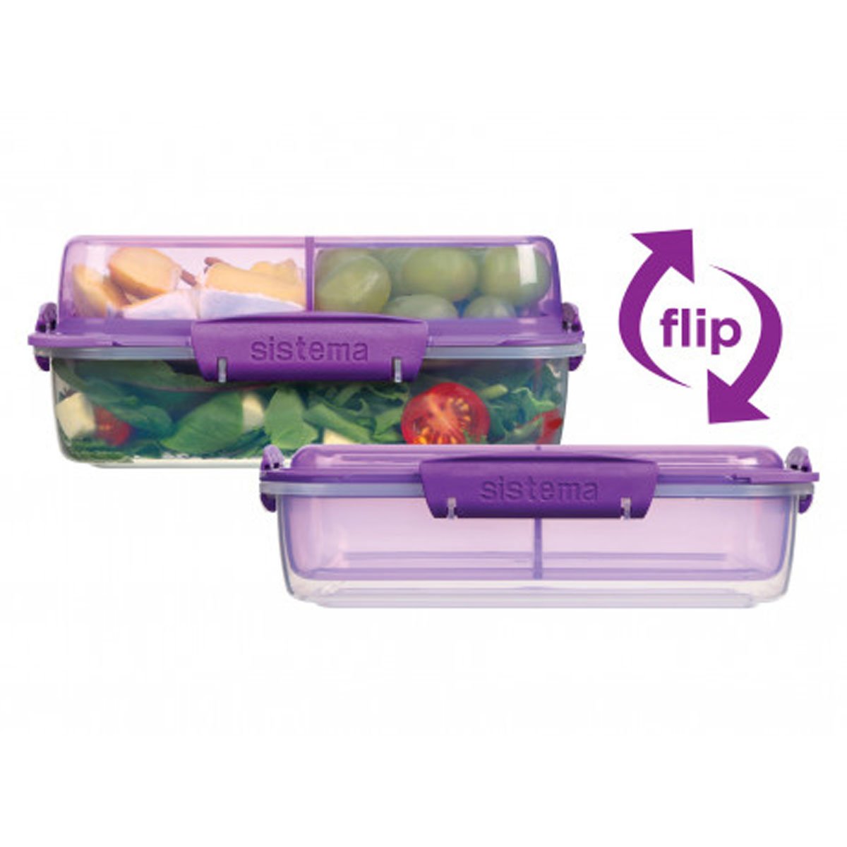 Hermético Lunch Stack Rect Db 1.8 Lt Sistema