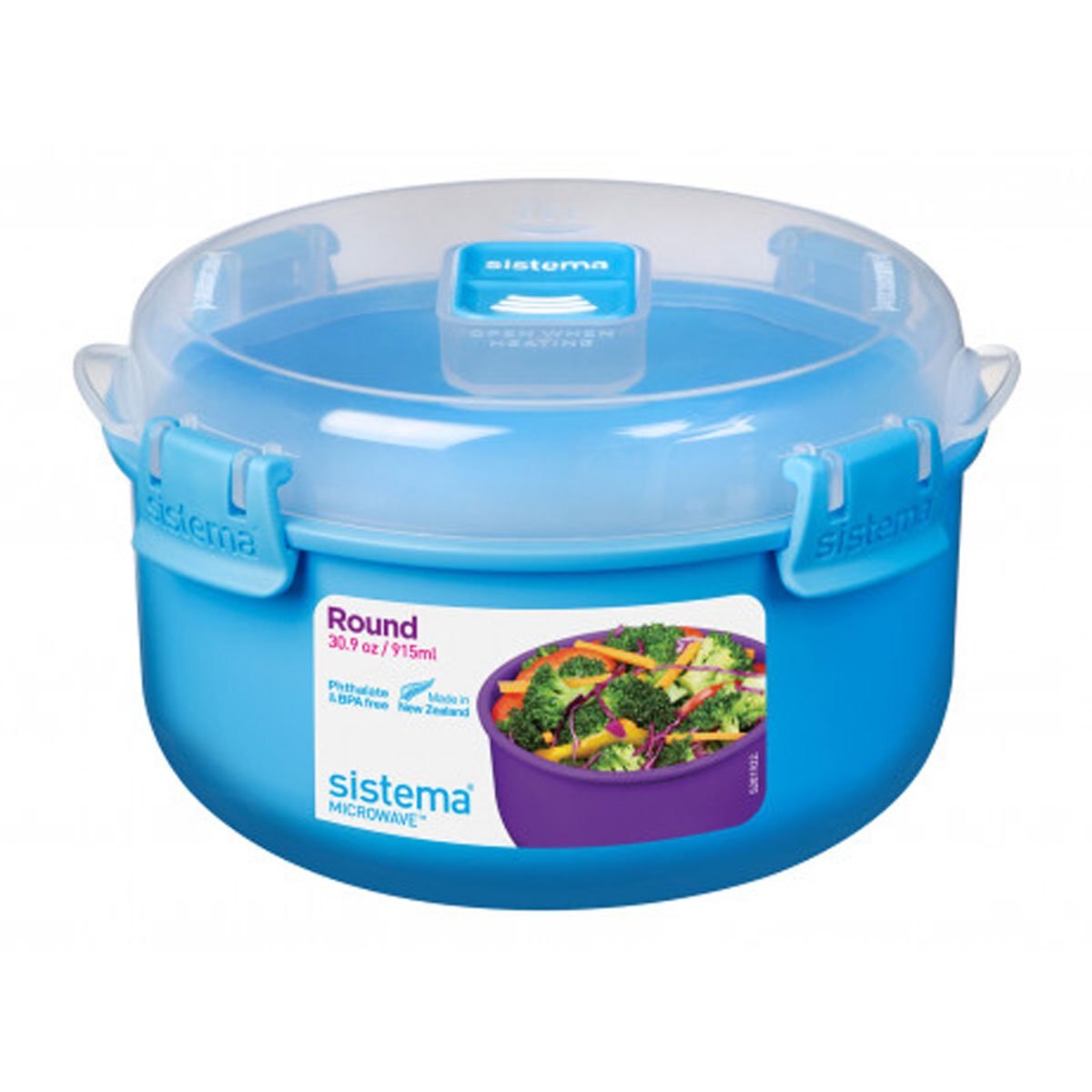 Hermético Redond Ccont Vap 915 Ml Sistema