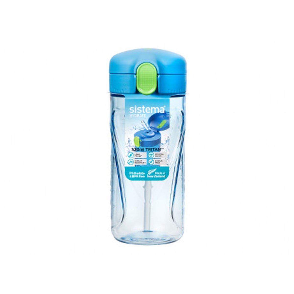 Botella Tritan Quick Flip 520 Ml Sistema
