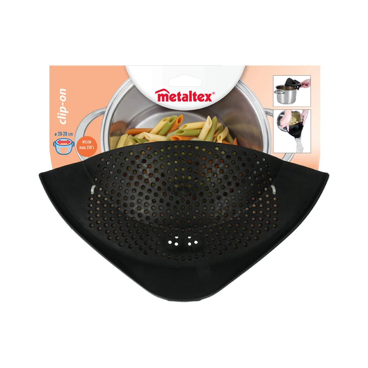 Coladera Clip Polla Metaltex