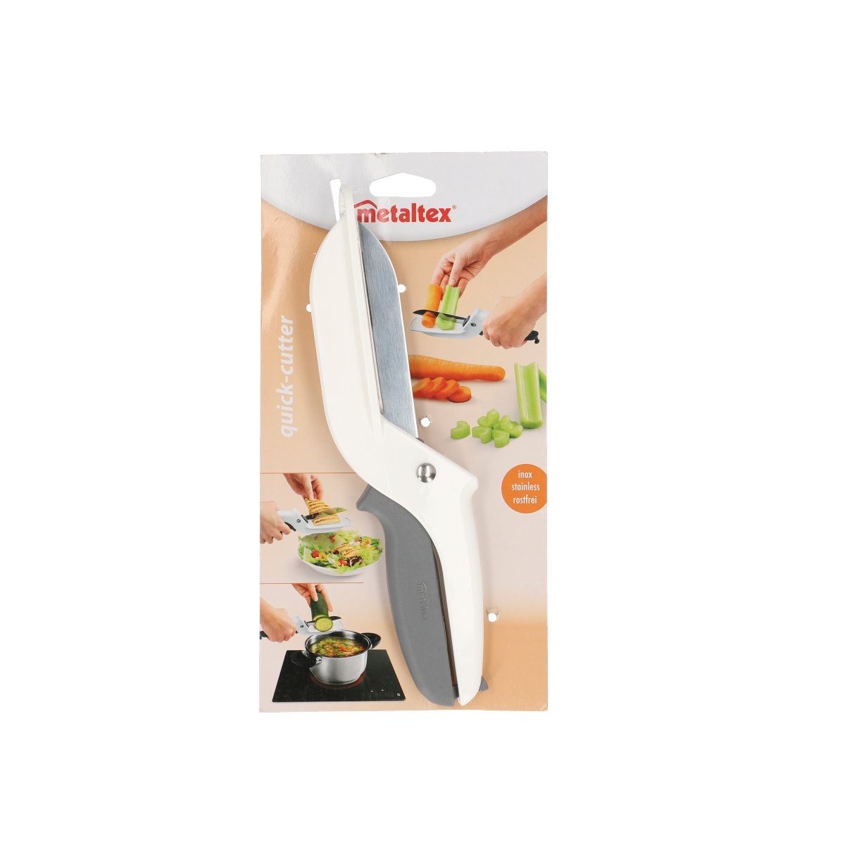 Tijera Universal con Superficie de Corte Metaltex