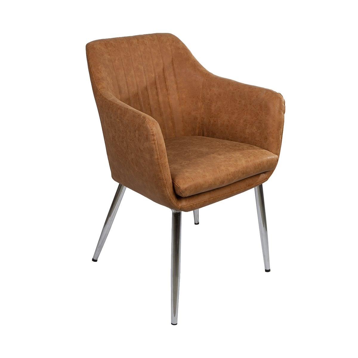Home Nature Silla Diamond Patas en Metal 61*58*50 Cm