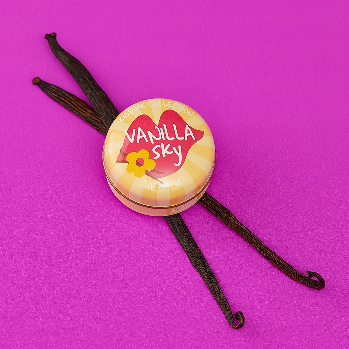 Bálsamo para Labios Vainilla Sky Agatha Ruiz de la Prada Kiss Me Collection 15 Gr
